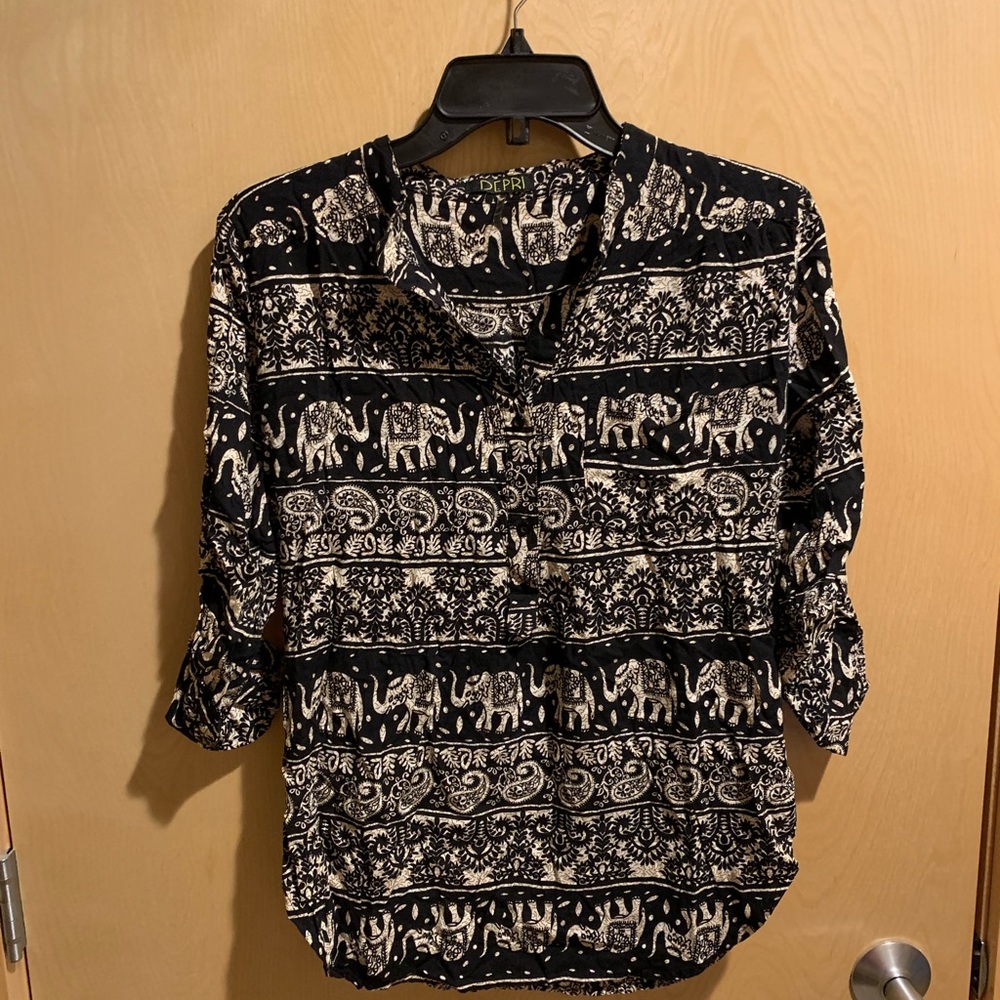 Depri 1/2 sleeve top